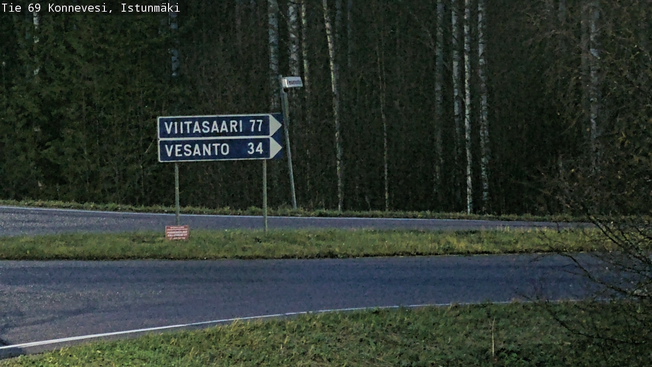 Kelikamerat Kuva Tie 69 Konnevesi, Istunmäki, Konnevesi, Keski-Suomi