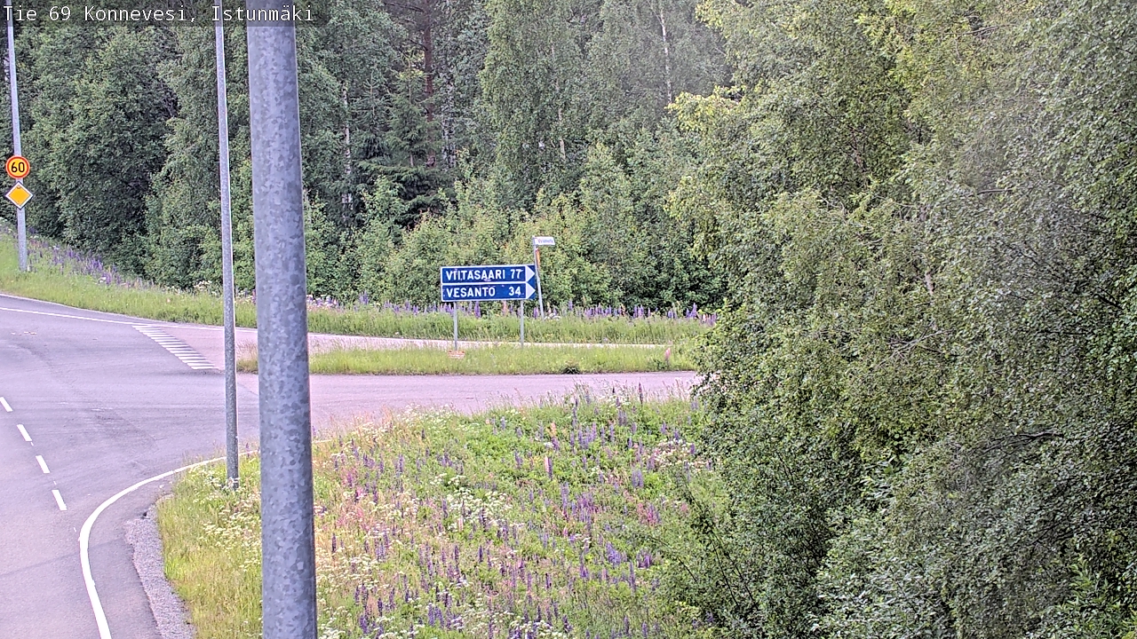 Kelikamerat Kuva Tie 69 Konnevesi, Istunmäki, Konnevesi, Keski-Suomi