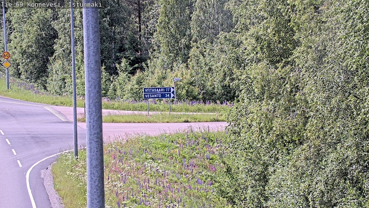 Kelikamerat Kuva Tie 69 Konnevesi, Istunmäki, Konnevesi, Keski-Suomi