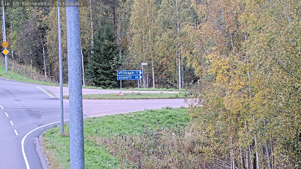 Kelikamerat Kuva Tie 69 Konnevesi, Istunmäki, Konnevesi, Keski-Suomi