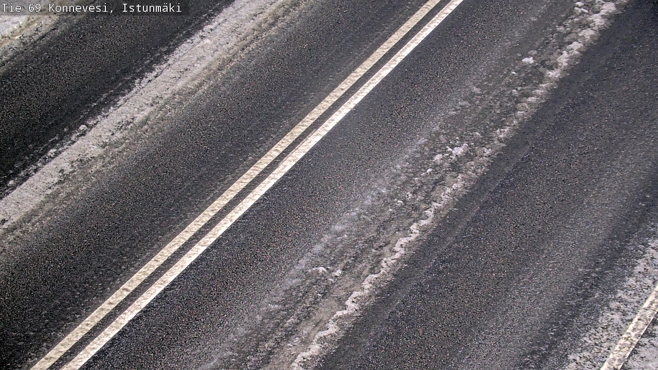 Weather Camera Image Väg 69 Konnevesi, Istunmäki, Konnevesi, Keski-Suomi