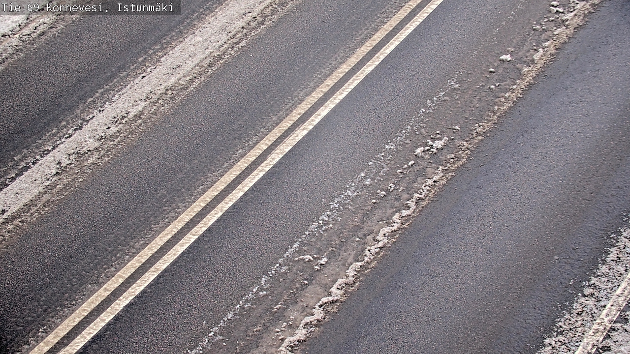 Weather Camera Image Väg 69 Konnevesi, Istunmäki, Konnevesi, Keski-Suomi