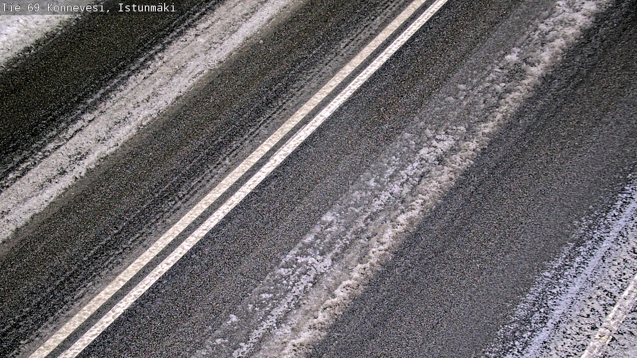 Weather Camera Image Väg 69 Konnevesi, Istunmäki, Konnevesi, Keski-Suomi