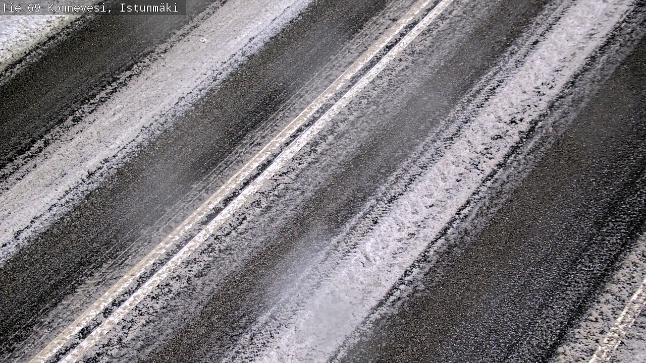 Weather Camera Image Väg 69 Konnevesi, Istunmäki, Konnevesi, Keski-Suomi