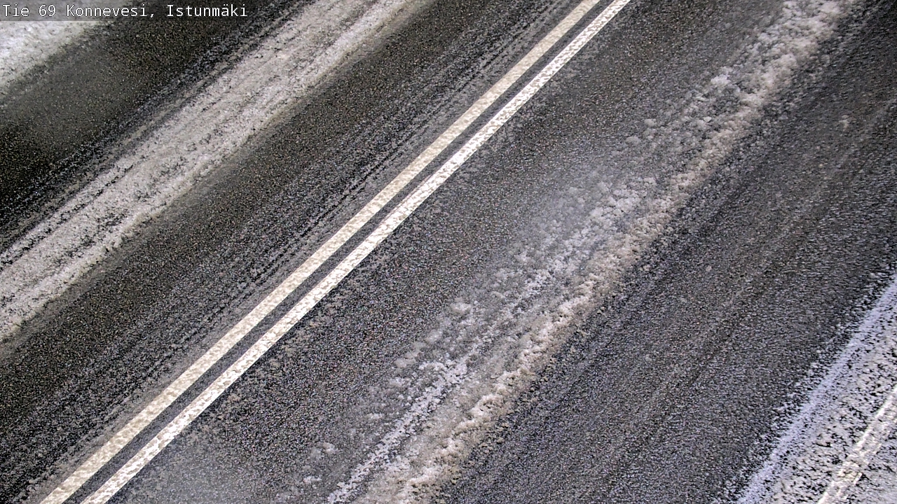 Weather Camera Image Väg 69 Konnevesi, Istunmäki, Konnevesi, Keski-Suomi