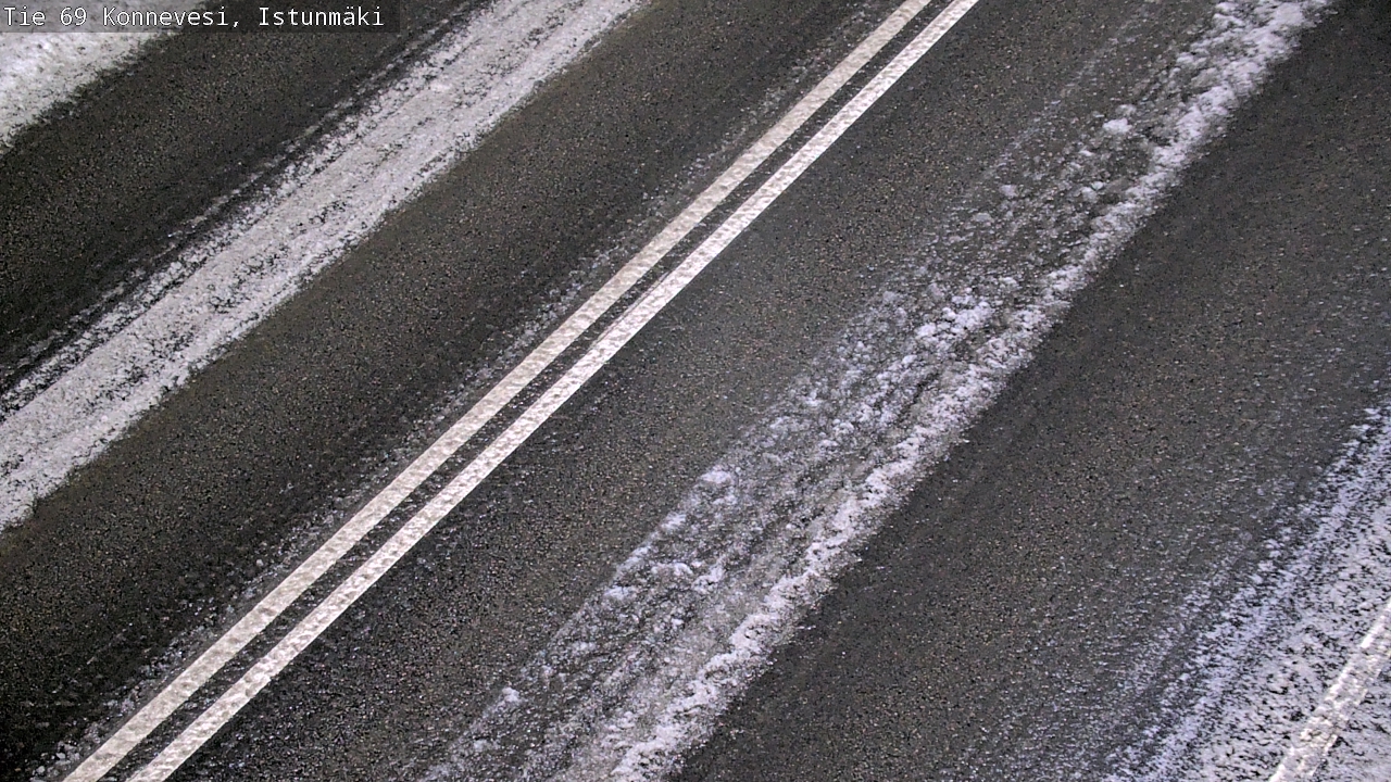Weather Camera Image Väg 69 Konnevesi, Istunmäki, Konnevesi, Keski-Suomi