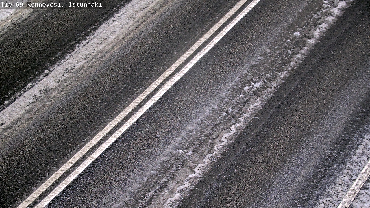 Weather Camera Image Väg 69 Konnevesi, Istunmäki, Konnevesi, Keski-Suomi