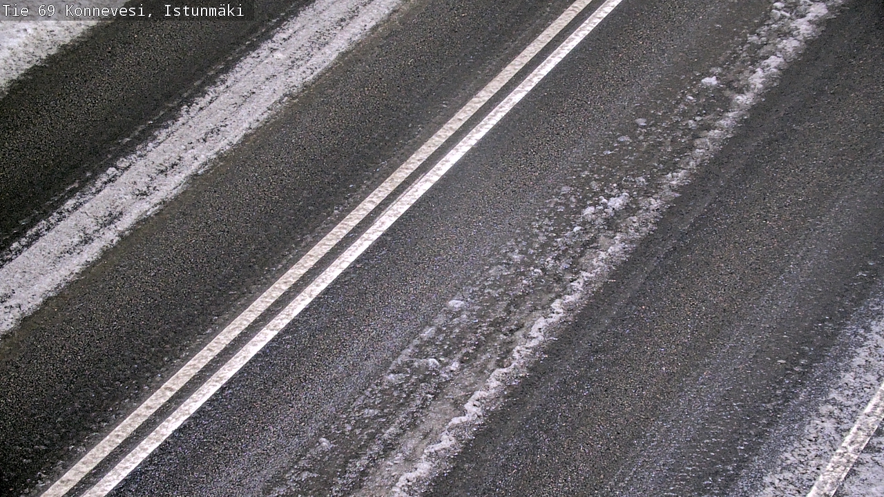 Weather Camera Image Väg 69 Konnevesi, Istunmäki, Konnevesi, Keski-Suomi