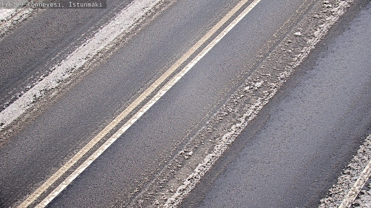 Weather Camera Image Väg 69 Konnevesi, Istunmäki, Konnevesi, Keski-Suomi