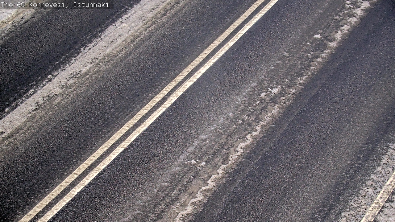 Weather Camera Image Väg 69 Konnevesi, Istunmäki, Konnevesi, Keski-Suomi