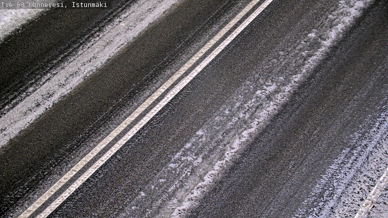 Weather Camera Image Väg 69 Konnevesi, Istunmäki, Konnevesi, Keski-Suomi