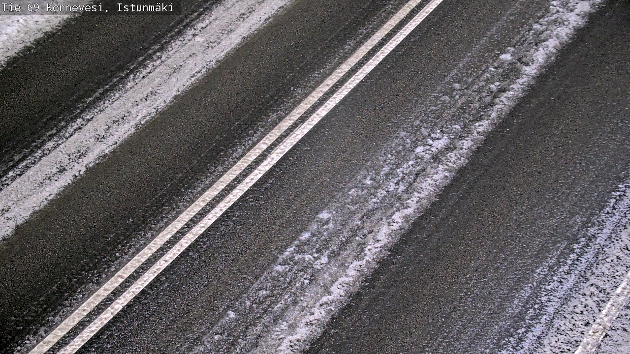 Weather Camera Image Väg 69 Konnevesi, Istunmäki, Konnevesi, Keski-Suomi