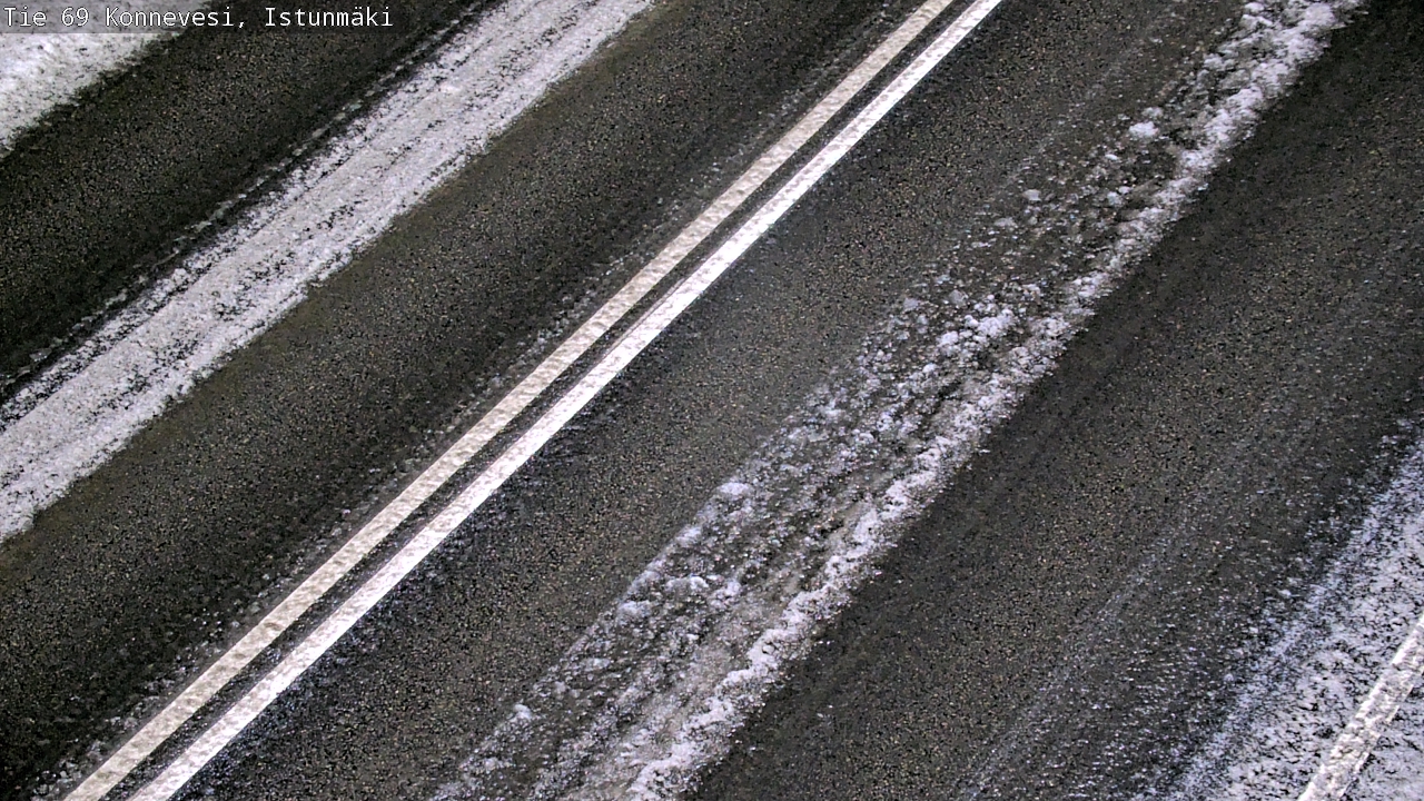 Weather Camera Image Väg 69 Konnevesi, Istunmäki, Konnevesi, Keski-Suomi