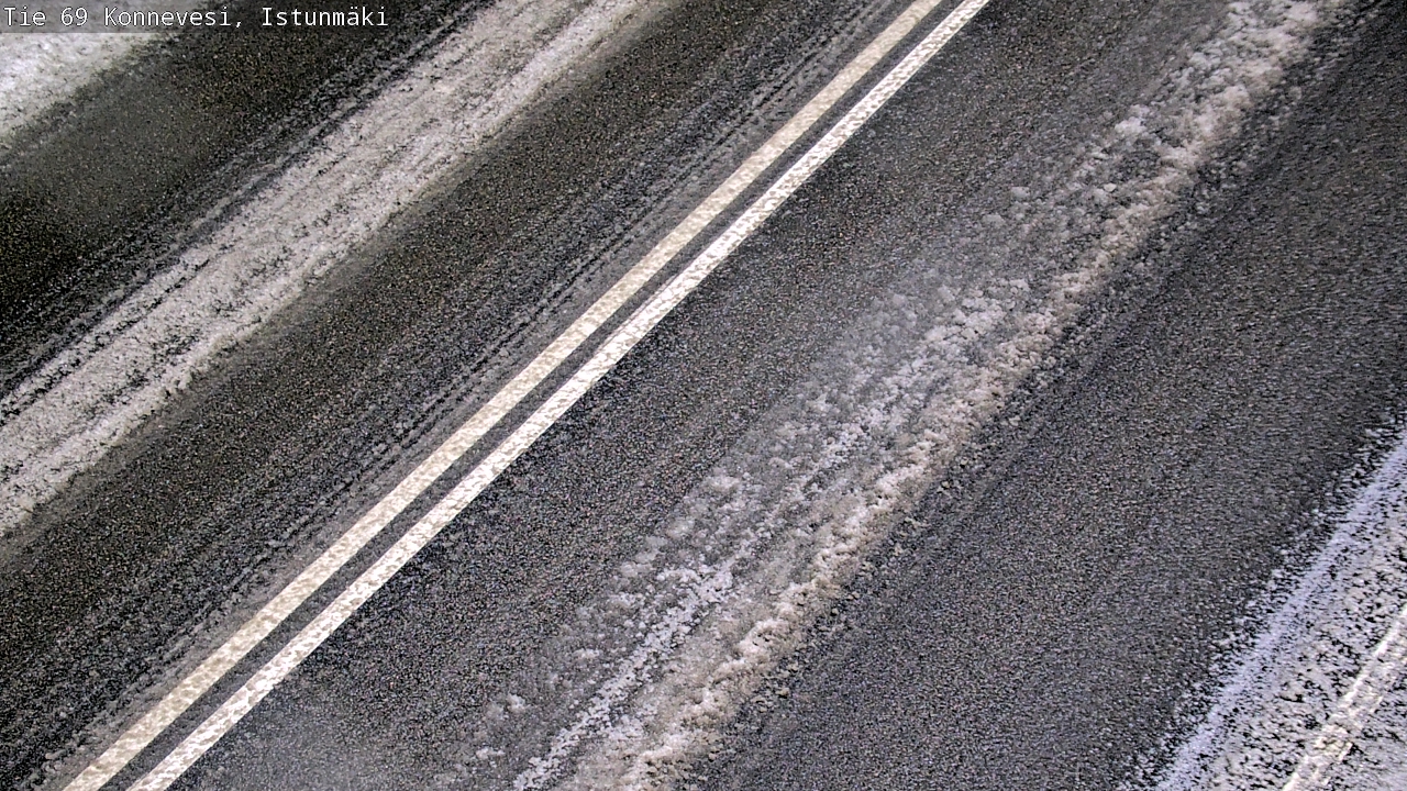 Weather Camera Image Väg 69 Konnevesi, Istunmäki, Konnevesi, Keski-Suomi