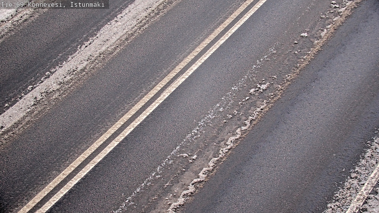Weather Camera Image Väg 69 Konnevesi, Istunmäki, Konnevesi, Keski-Suomi