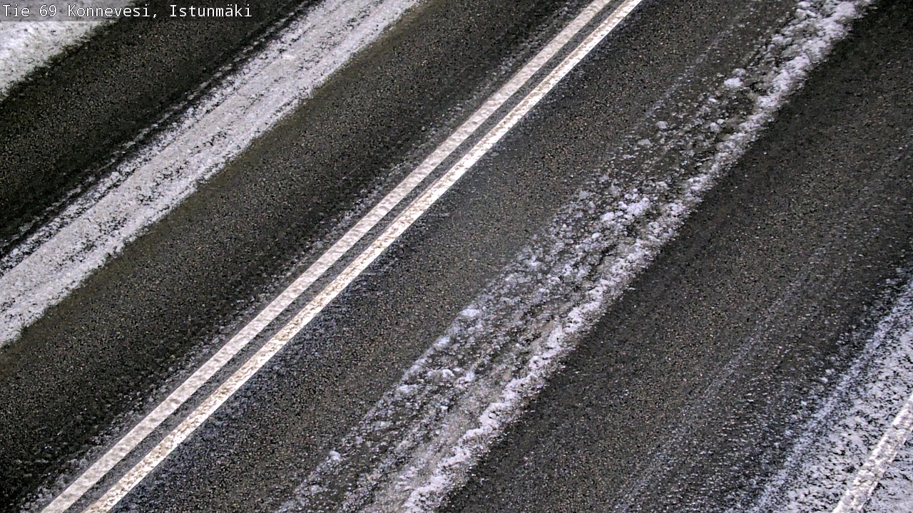 Weather Camera Image Väg 69 Konnevesi, Istunmäki, Konnevesi, Keski-Suomi