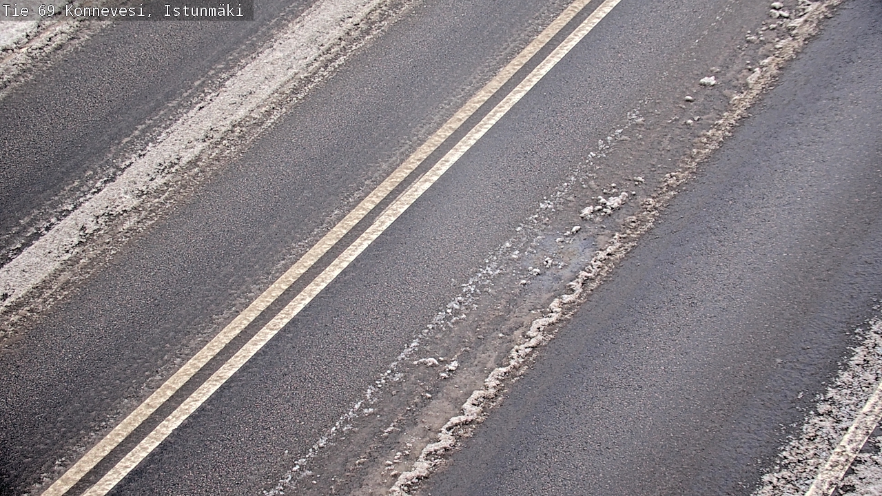 Weather Camera Image Väg 69 Konnevesi, Istunmäki, Konnevesi, Keski-Suomi