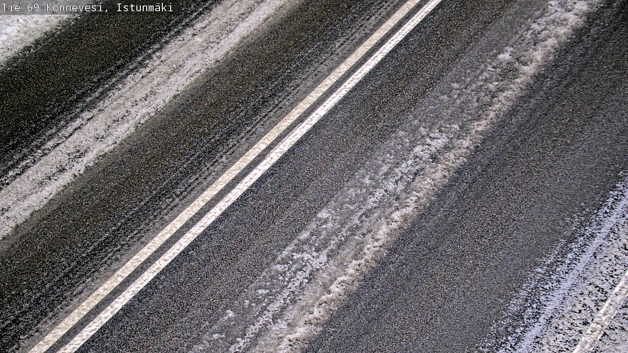 Weather Camera Image Väg 69 Konnevesi, Istunmäki, Konnevesi, Keski-Suomi