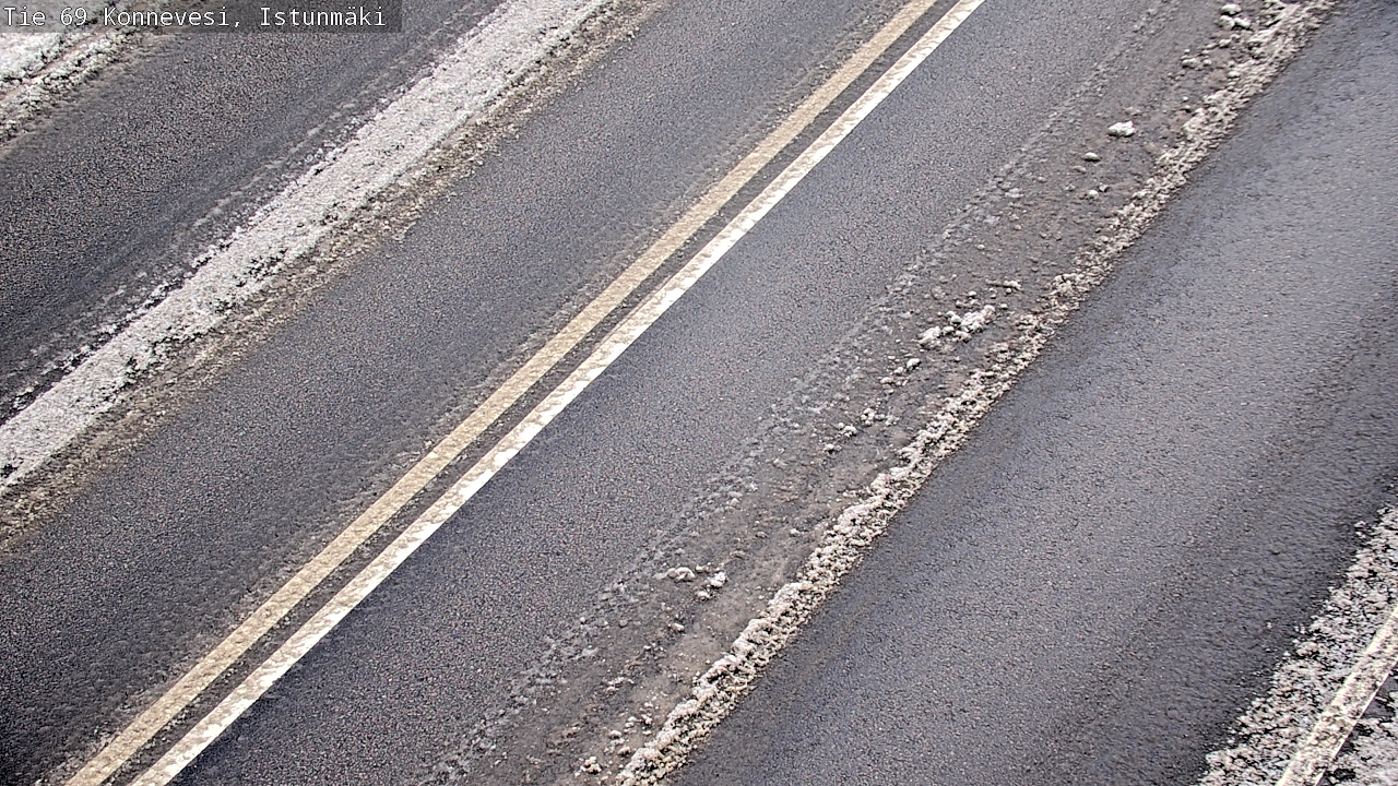 Weather Camera Image Väg 69 Konnevesi, Istunmäki, Konnevesi, Keski-Suomi