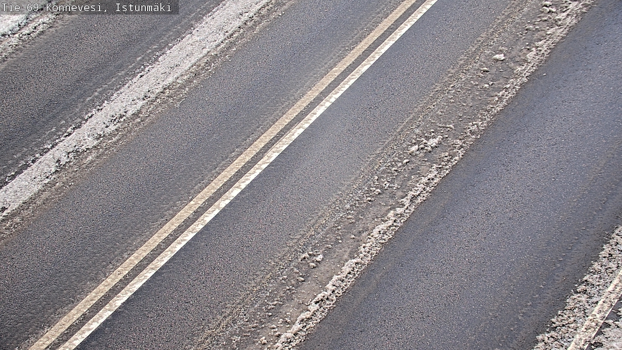 Weather Camera Image Väg 69 Konnevesi, Istunmäki, Konnevesi, Keski-Suomi
