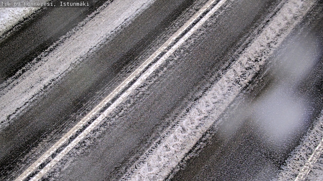 Weather Camera Image Väg 69 Konnevesi, Istunmäki, Konnevesi, Keski-Suomi