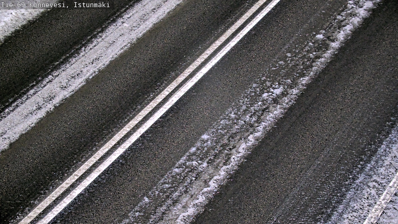 Weather Camera Image Väg 69 Konnevesi, Istunmäki, Konnevesi, Keski-Suomi