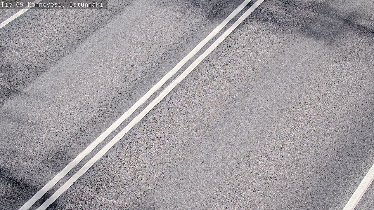 Weather Camera Image Väg 69 Konnevesi, Istunmäki, Konnevesi, Keski-Suomi