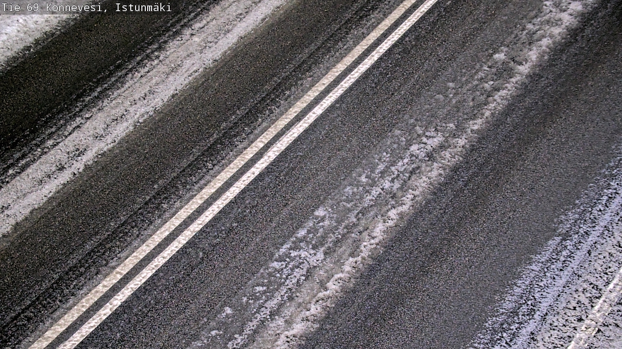 Weather Camera Image Väg 69 Konnevesi, Istunmäki, Konnevesi, Keski-Suomi