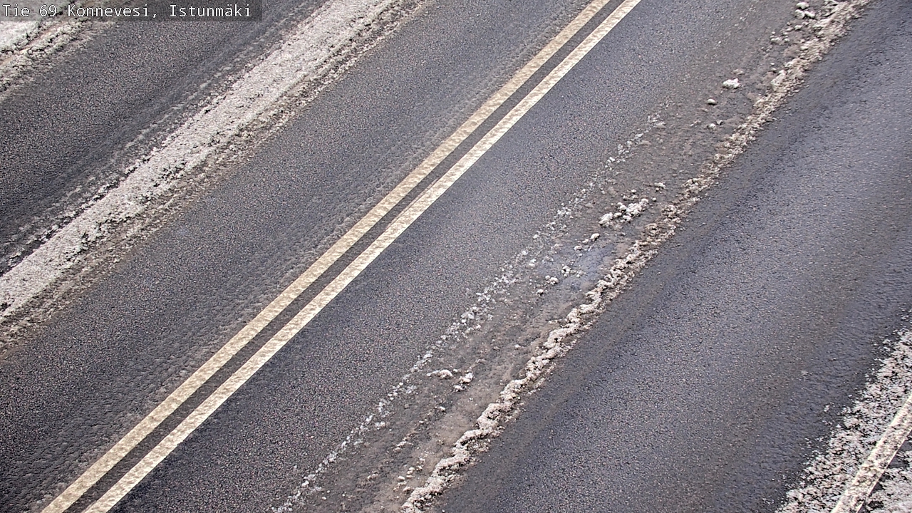 Weather Camera Image Väg 69 Konnevesi, Istunmäki, Konnevesi, Keski-Suomi