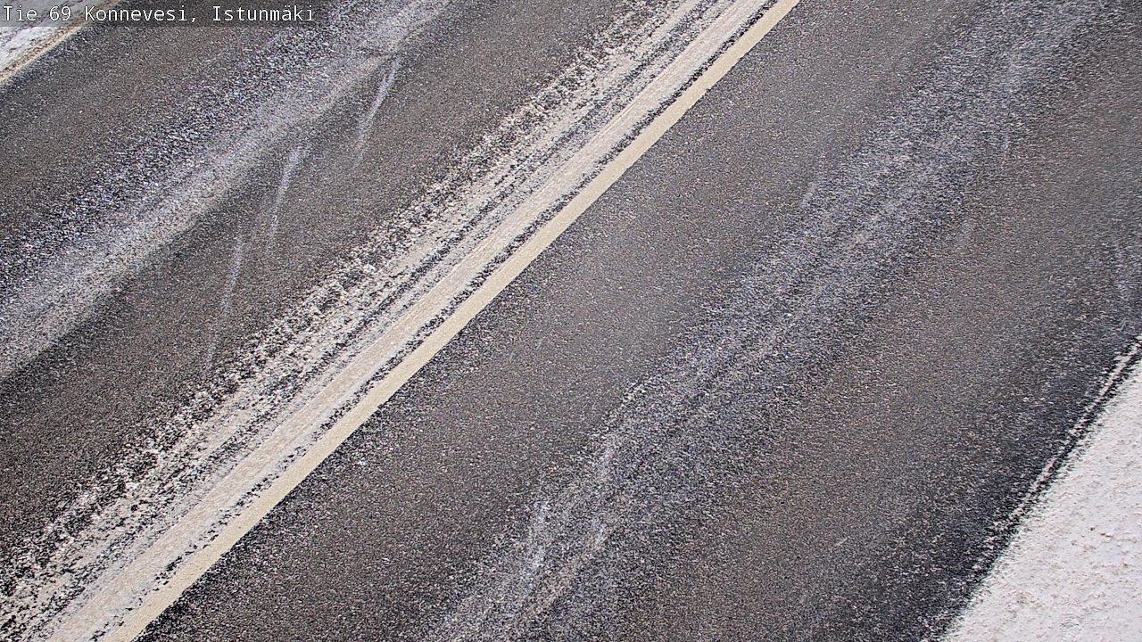 Weather Camera Image Road 69 Konnevesi, Istunmäki, Konnevesi, Keski-Suomi