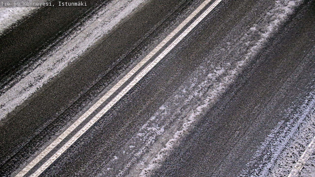 Weather Camera Image Väg 69 Konnevesi, Istunmäki, Konnevesi, Keski-Suomi