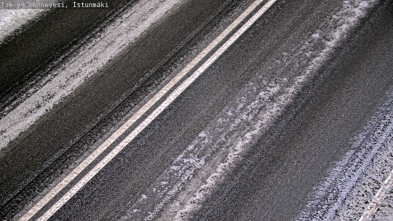 Weather Camera Image Väg 69 Konnevesi, Istunmäki, Konnevesi, Keski-Suomi