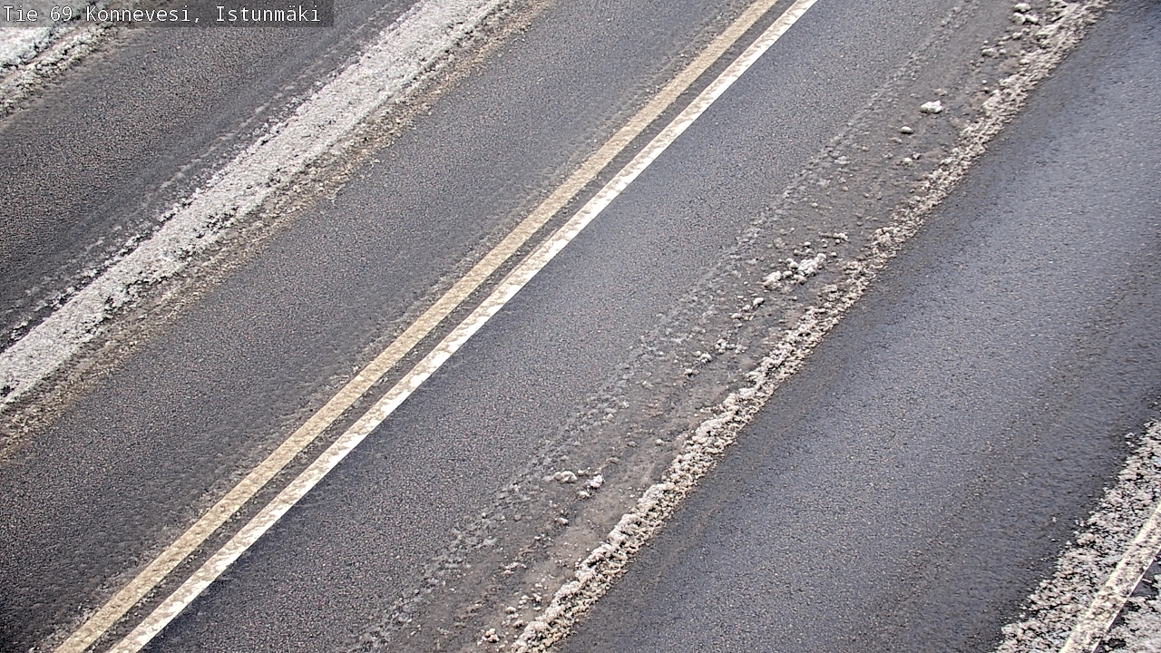 Weather Camera Image Väg 69 Konnevesi, Istunmäki, Konnevesi, Keski-Suomi