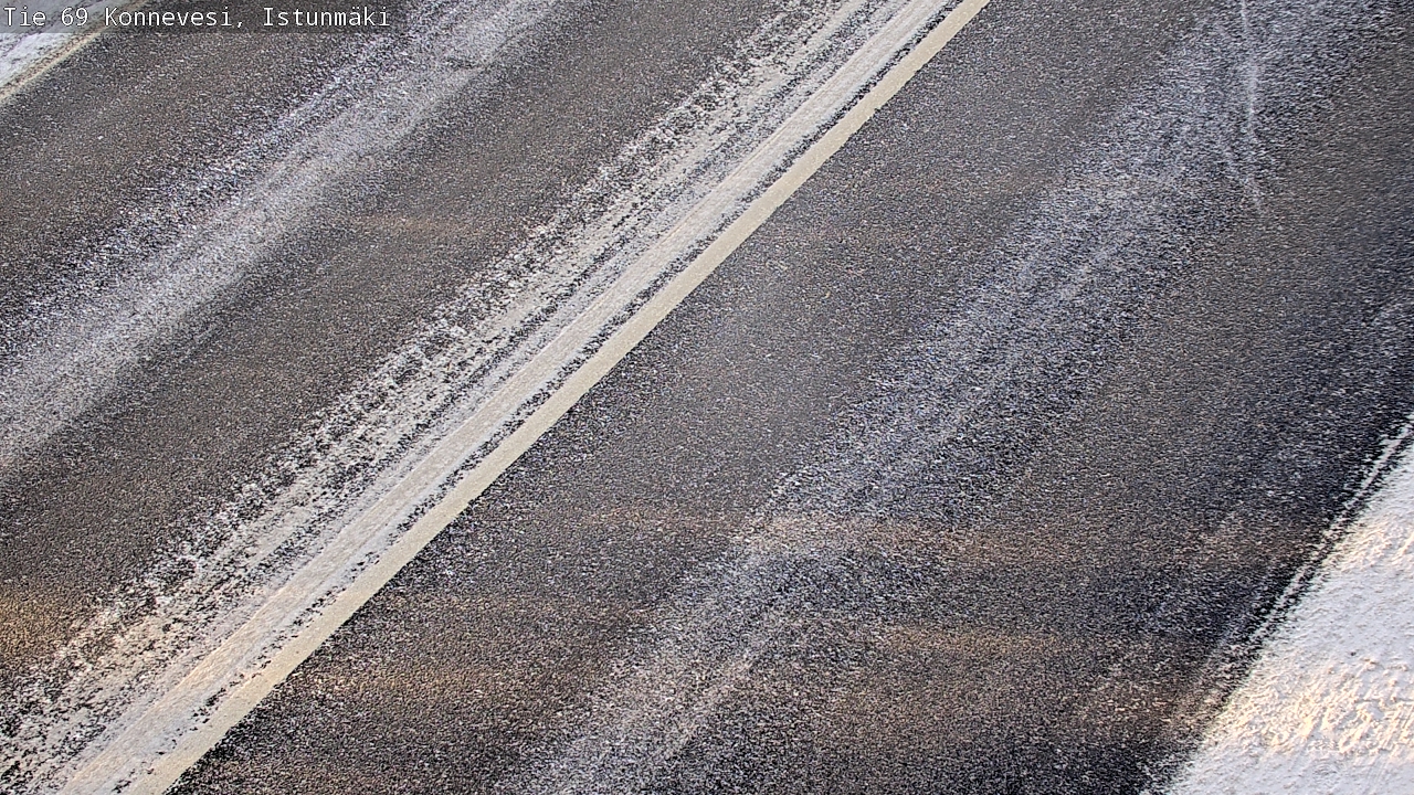 Weather Camera Image Road 69 Konnevesi, Istunmäki, Konnevesi, Keski-Suomi