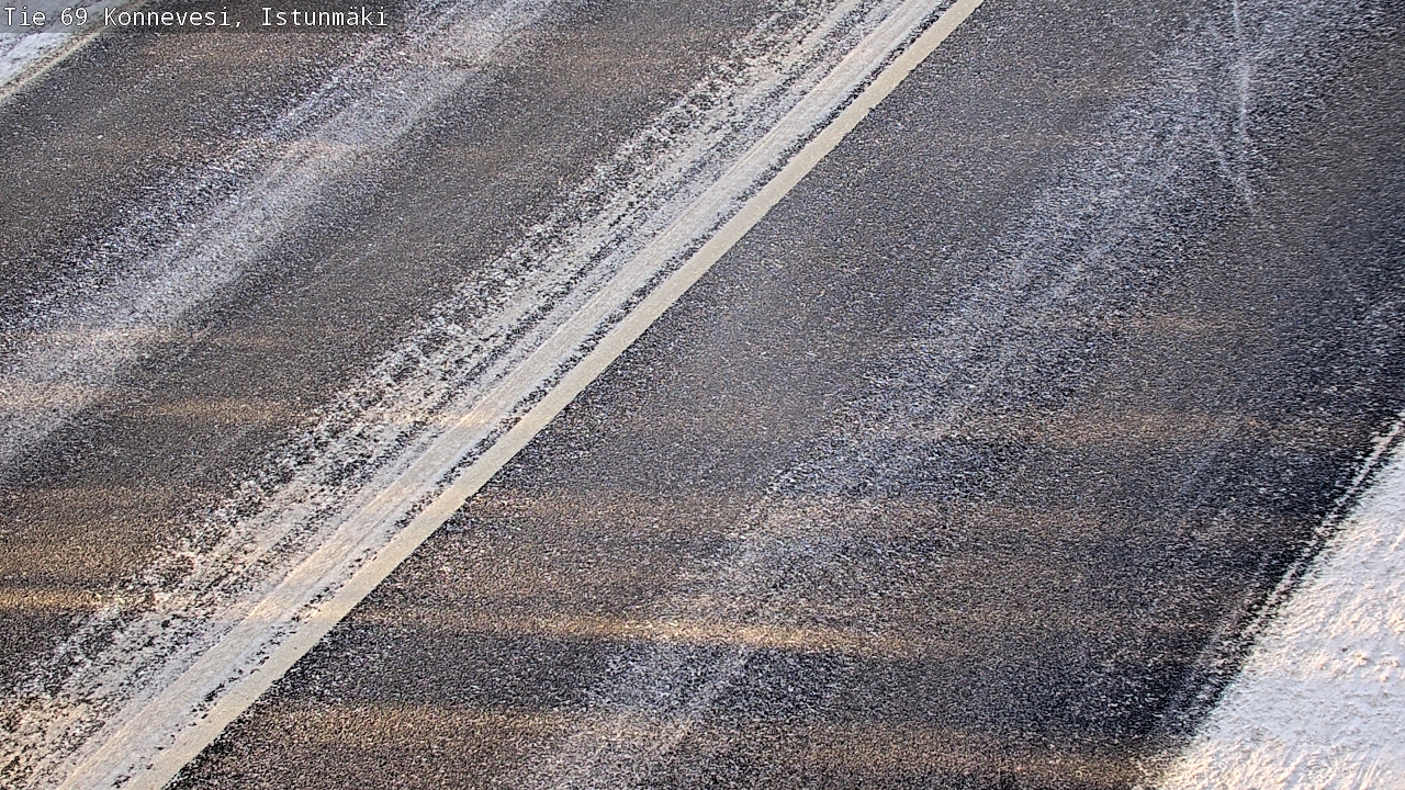 Weather Camera Image Road 69 Konnevesi, Istunmäki, Konnevesi, Keski-Suomi