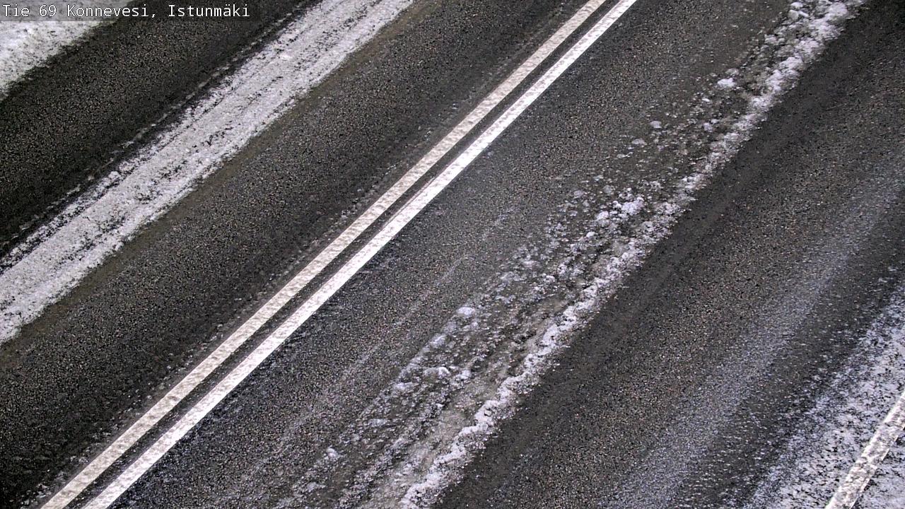 Weather Camera Image Väg 69 Konnevesi, Istunmäki, Konnevesi, Keski-Suomi