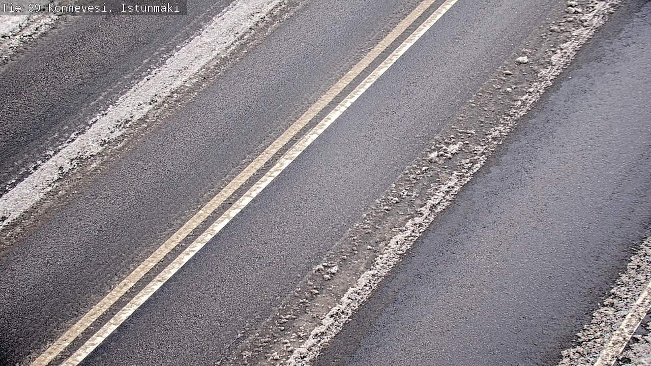 Weather Camera Image Väg 69 Konnevesi, Istunmäki, Konnevesi, Keski-Suomi