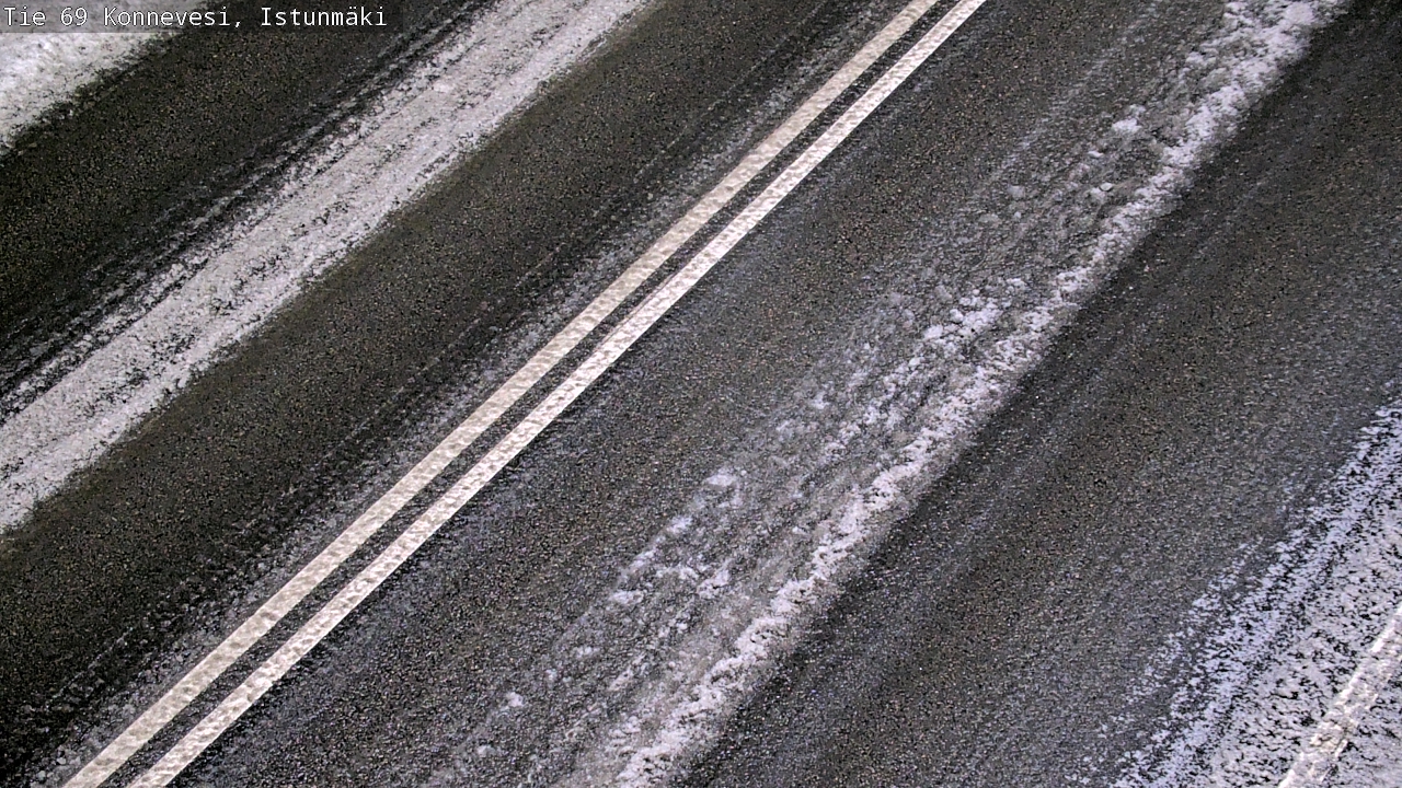 Weather Camera Image Väg 69 Konnevesi, Istunmäki, Konnevesi, Keski-Suomi