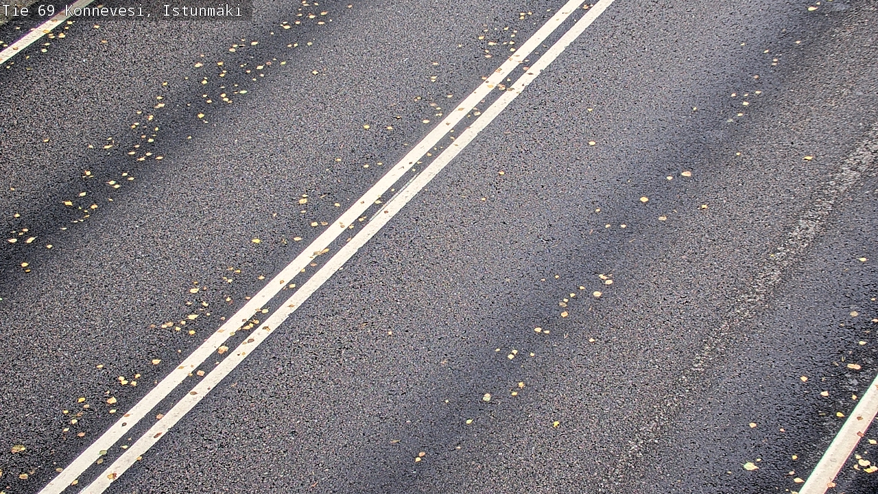 Weather Camera Image Road 69 Konnevesi, Istunmäki, Konnevesi, Keski-Suomi