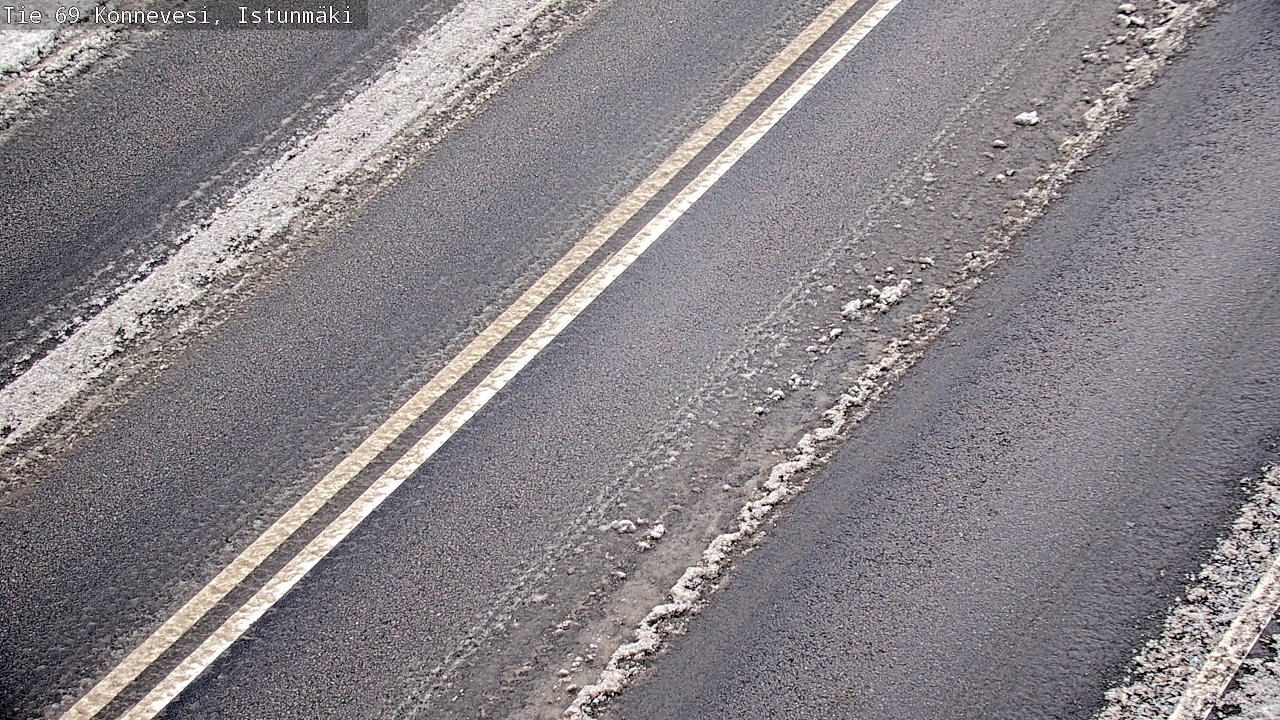 Weather Camera Image Väg 69 Konnevesi, Istunmäki, Konnevesi, Keski-Suomi