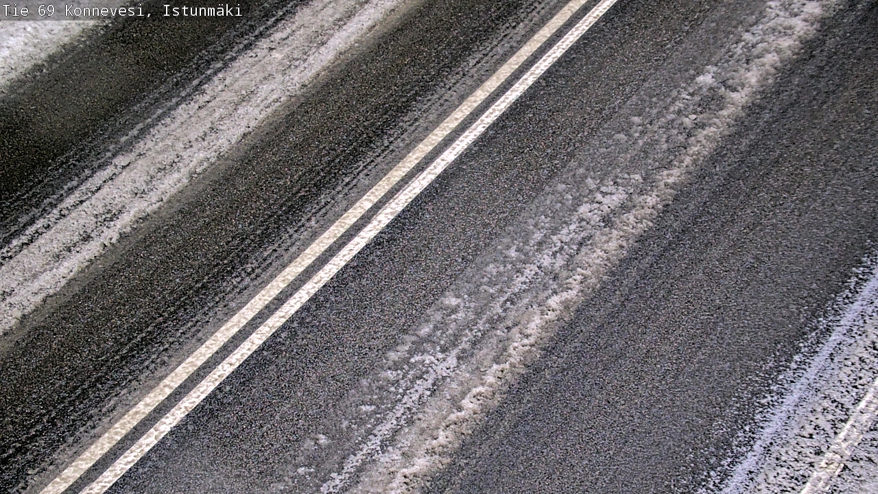 Weather Camera Image Väg 69 Konnevesi, Istunmäki, Konnevesi, Keski-Suomi
