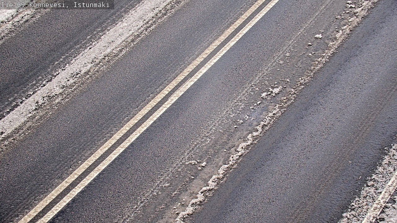 Weather Camera Image Väg 69 Konnevesi, Istunmäki, Konnevesi, Keski-Suomi
