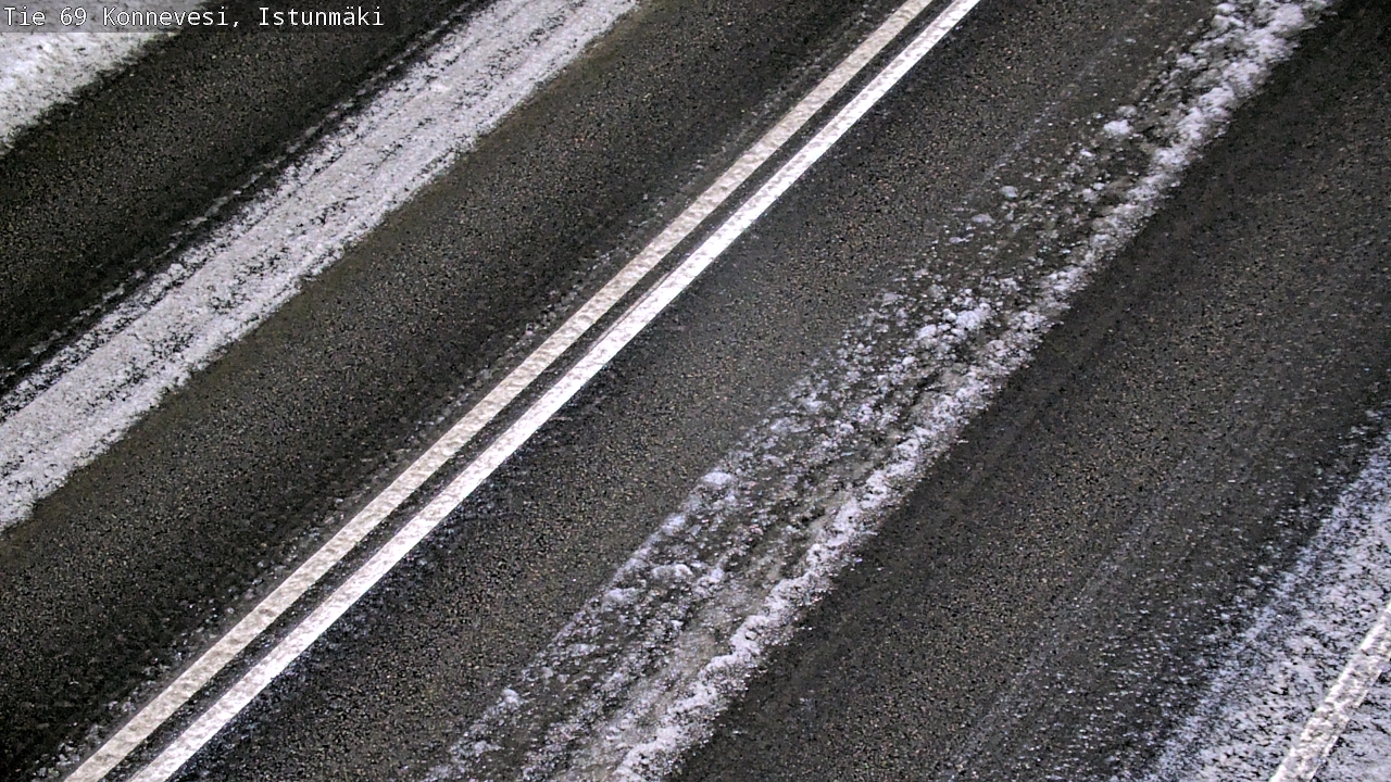 Weather Camera Image Väg 69 Konnevesi, Istunmäki, Konnevesi, Keski-Suomi