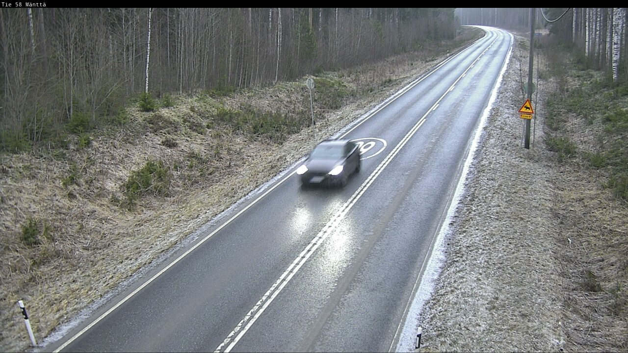 Kelikamerat Kuva Tie 58 Mänttä, Mänttä-Vilppula, Pirkanmaa