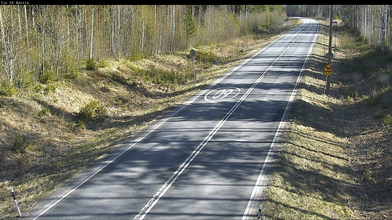 Kelikamerat Kuva Tie 58 Mänttä, Mänttä-Vilppula, Pirkanmaa