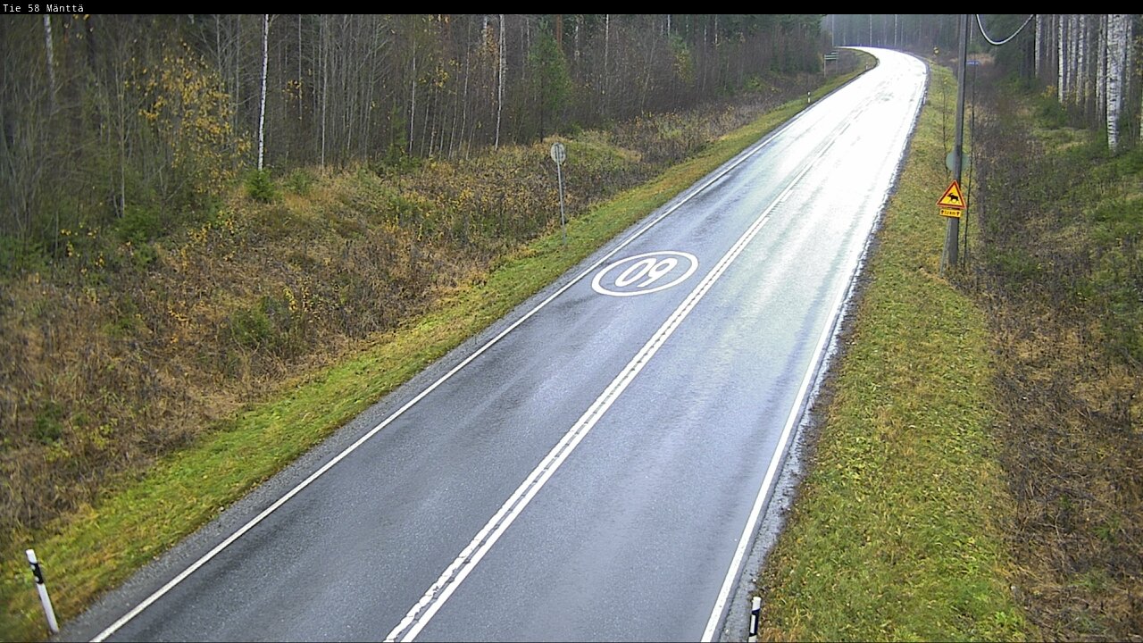 Kelikamerat Kuva Tie 58 Mänttä, Mänttä-Vilppula, Pirkanmaa