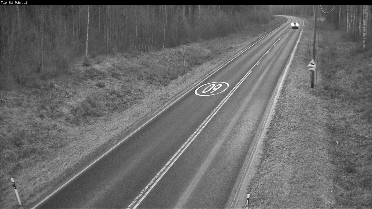 Kelikamerat Kuva Tie 58 Mänttä, Mänttä-Vilppula, Pirkanmaa