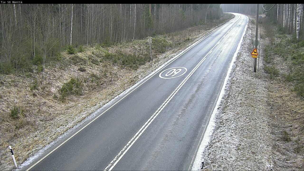 Kelikamerat Kuva Tie 58 Mänttä, Mänttä-Vilppula, Pirkanmaa