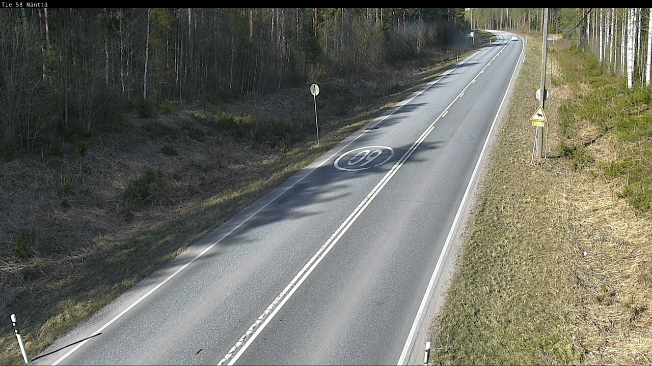 Kelikamerat Kuva Tie 58 Mänttä, Mänttä-Vilppula, Pirkanmaa