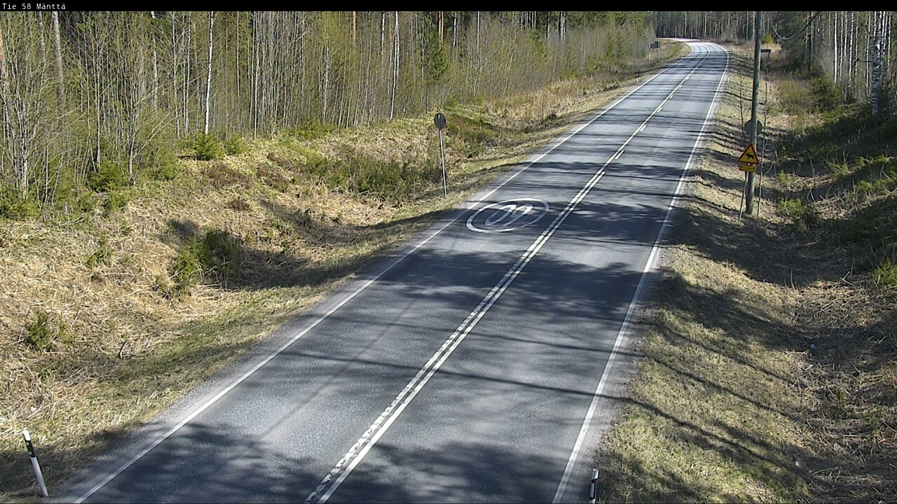 Kelikamerat Kuva Tie 58 Mänttä, Mänttä-Vilppula, Pirkanmaa